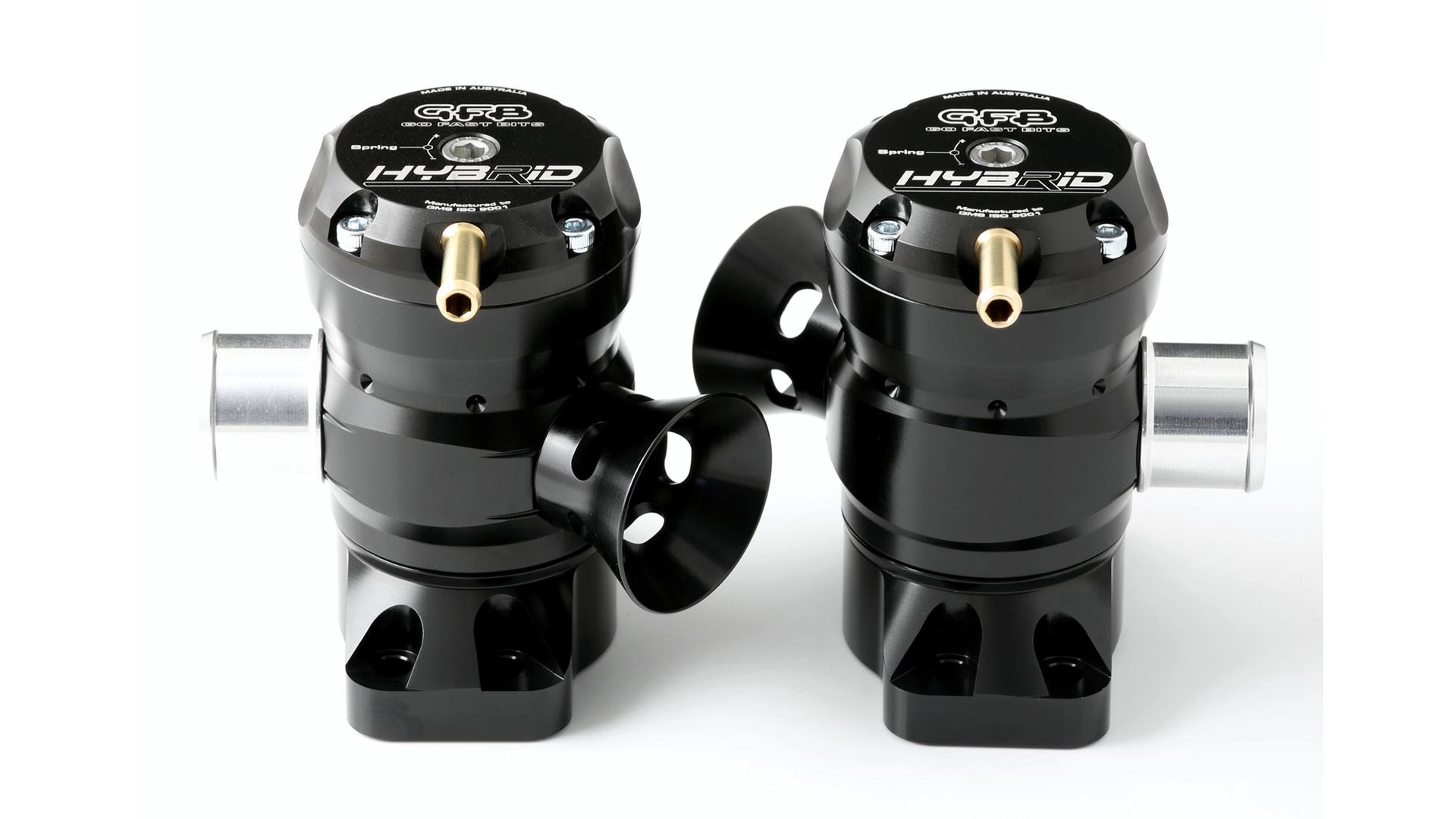 HYBRID TMS Dual Outlet Kia Stinger V6 - 2 Valves Included